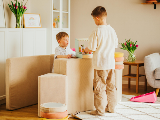 Spielsofa fördert kreativität