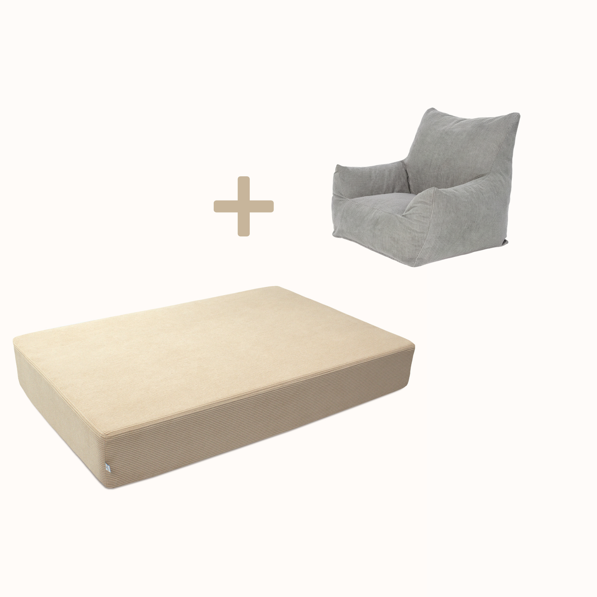 Bundle Hüpfpolster & Kindersessel Cord