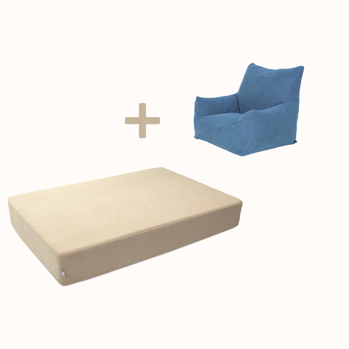 Bundle Hüpfpolster & Kindersessel Cord