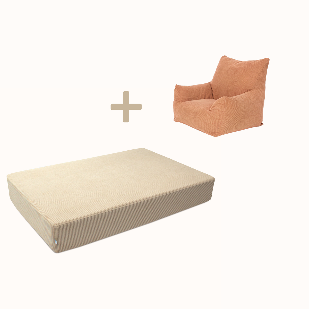 Bundle Hüpfpolster & Kindersessel Cord