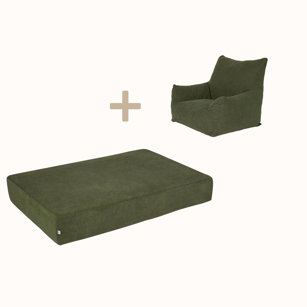 Bundle Hüpfpolster & Kindersessel Cord