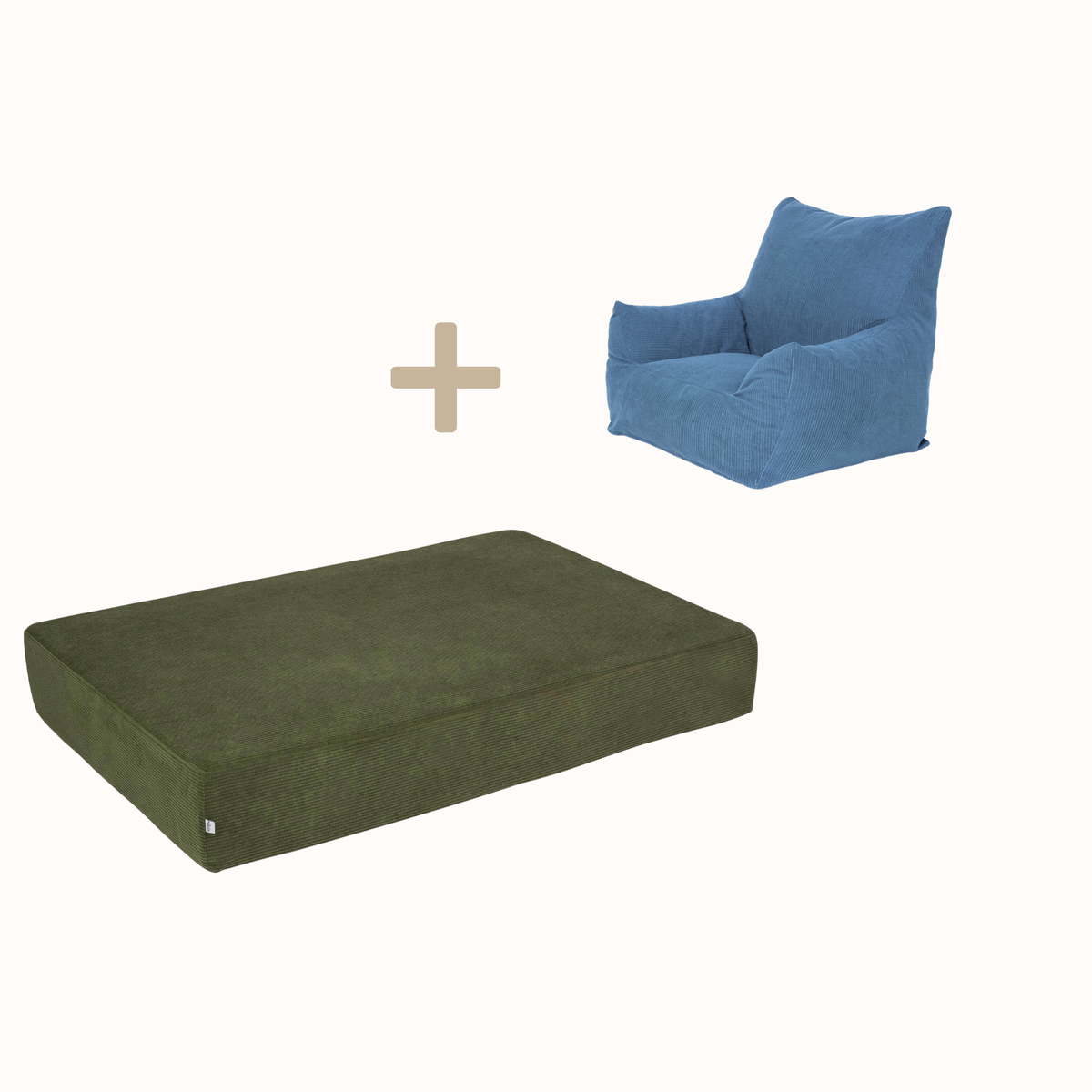 Bundle Hüpfpolster & Kindersessel Cord