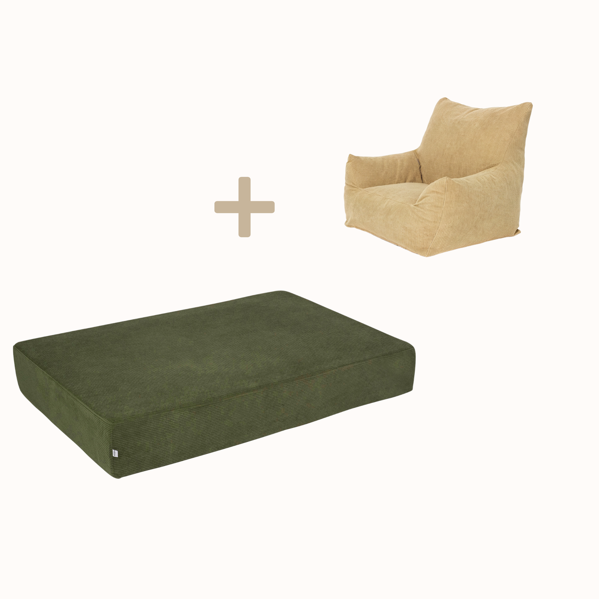 Bundle Hüpfpolster & Kindersessel Cord
