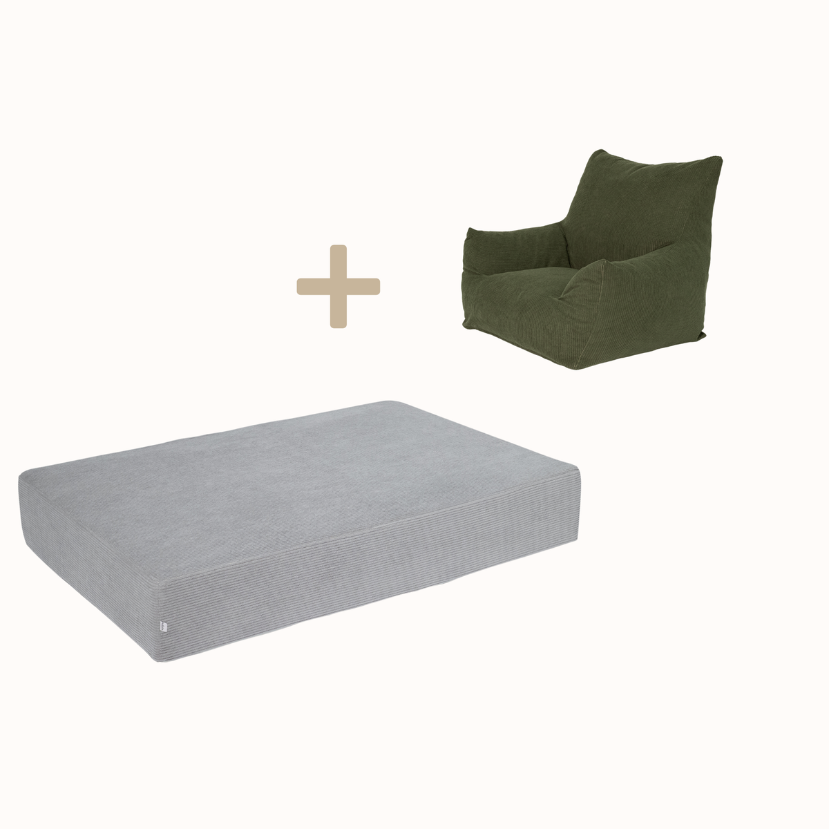 Bundle Hüpfpolster & Kindersessel Cord