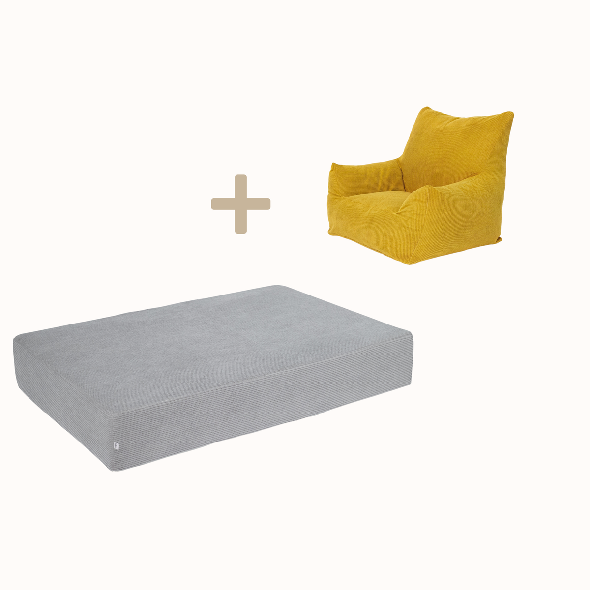 Bundle Hüpfpolster & Kindersessel Cord