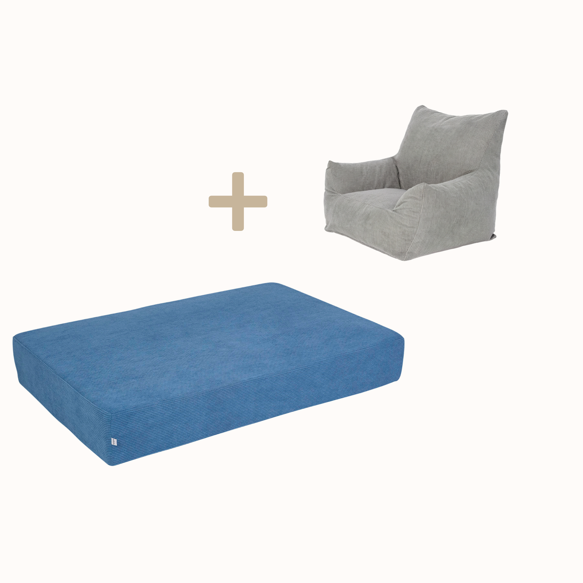 Bundle Hüpfpolster & Kindersessel Cord