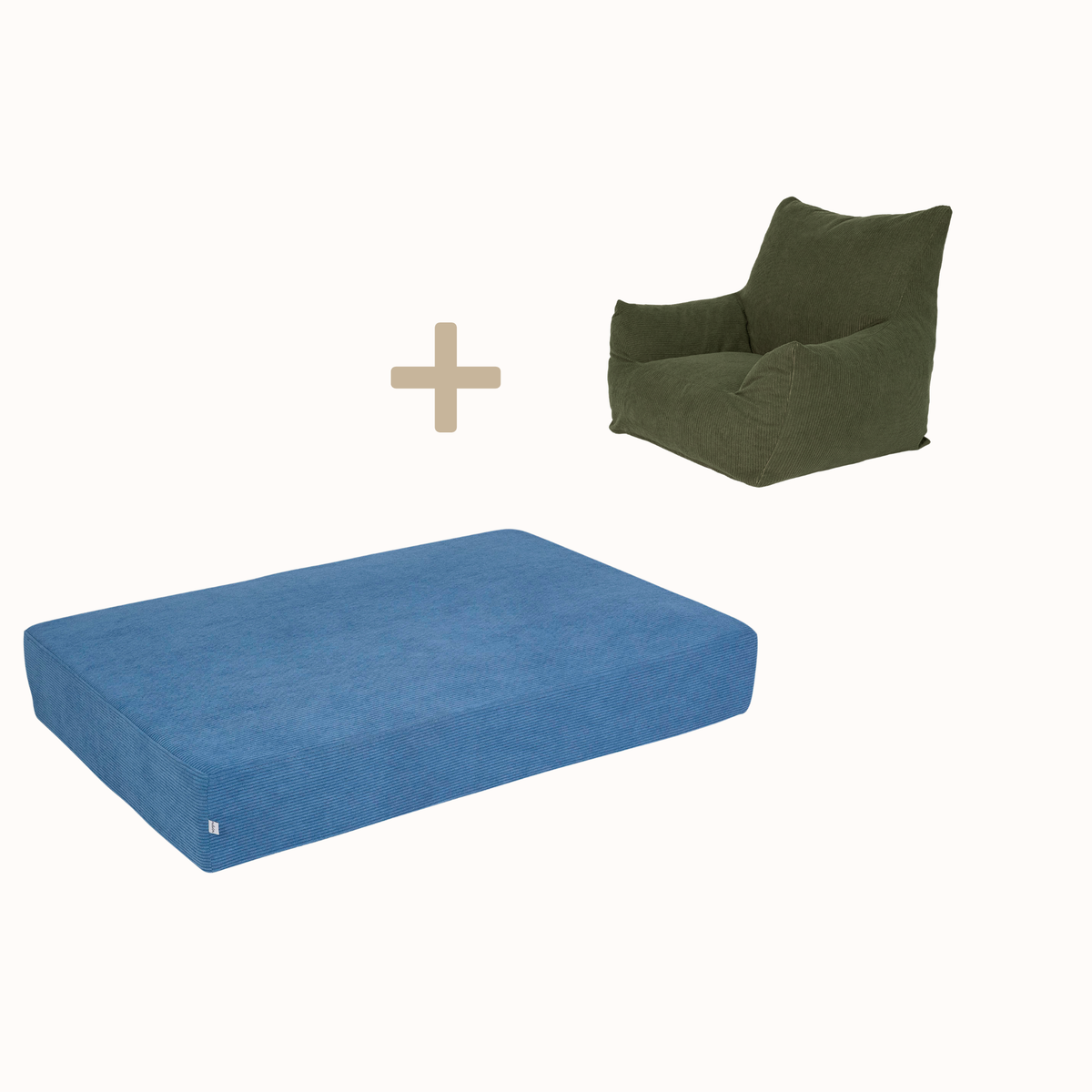 Bundle Hüpfpolster & Kindersessel Cord
