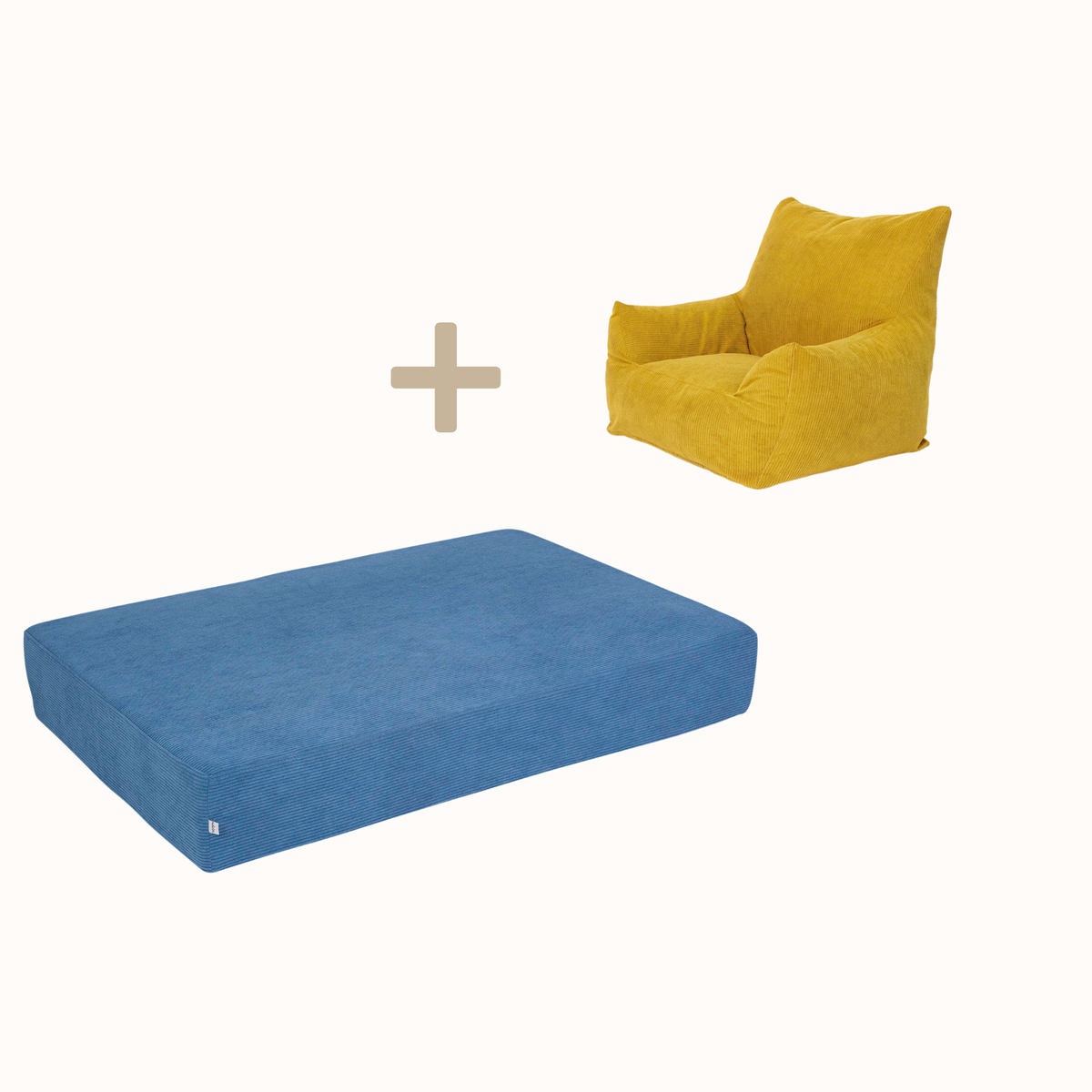Bundle Hüpfpolster & Kindersessel Cord