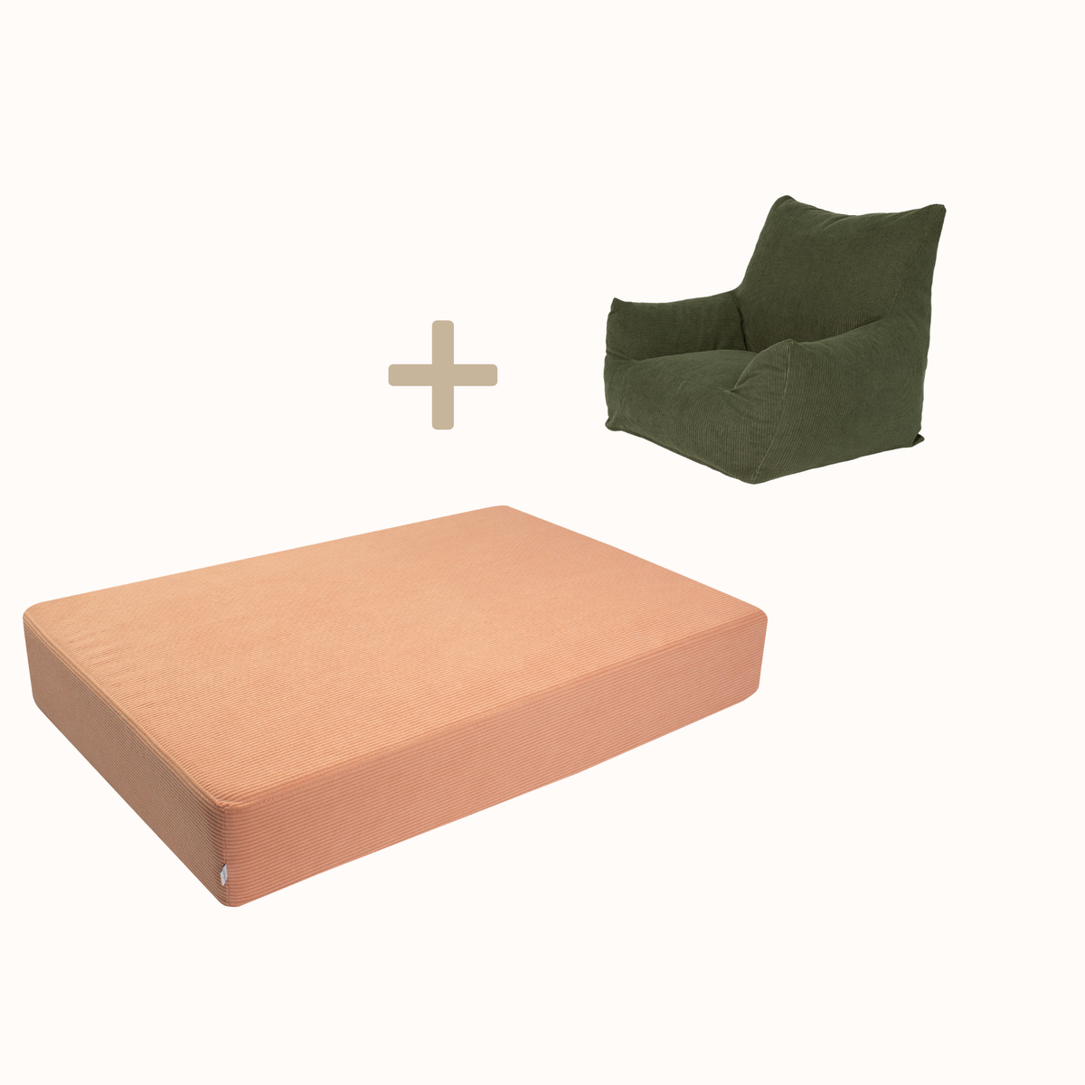 Bundle Hüpfpolster & Kindersessel Cord