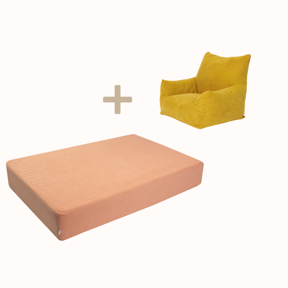Bundle Hüpfpolster & Kindersessel Cord