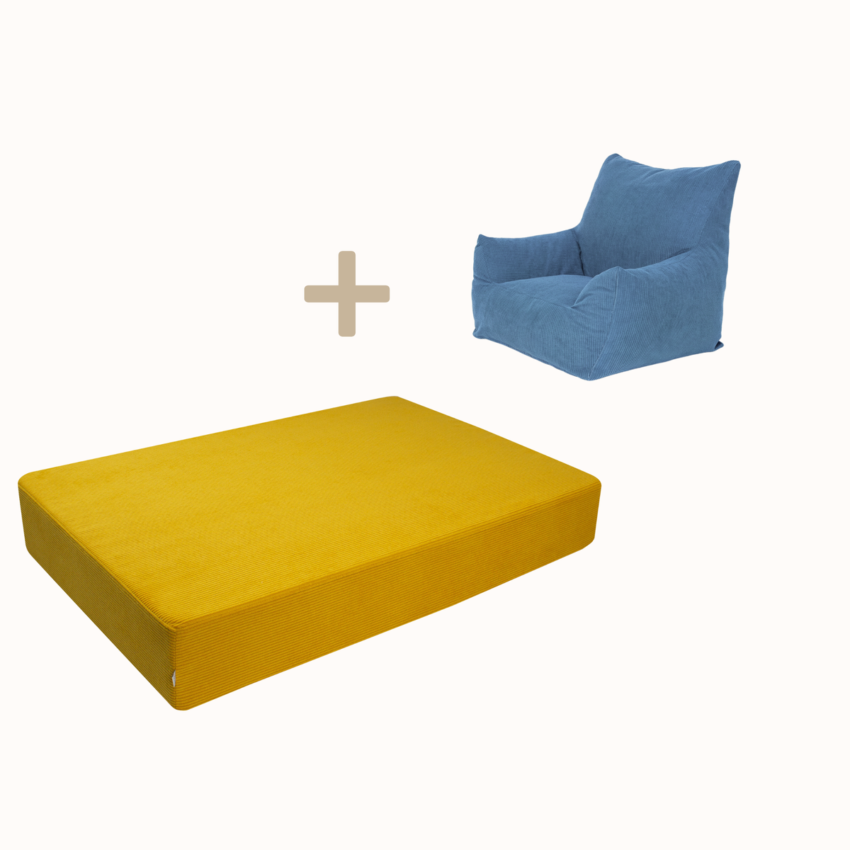 Bundle Hüpfpolster & Kindersessel Cord