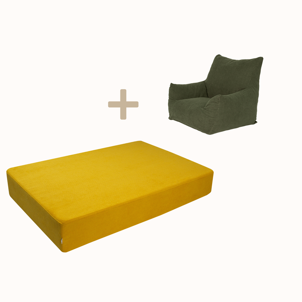 Bundle Hüpfpolster & Kindersessel Cord