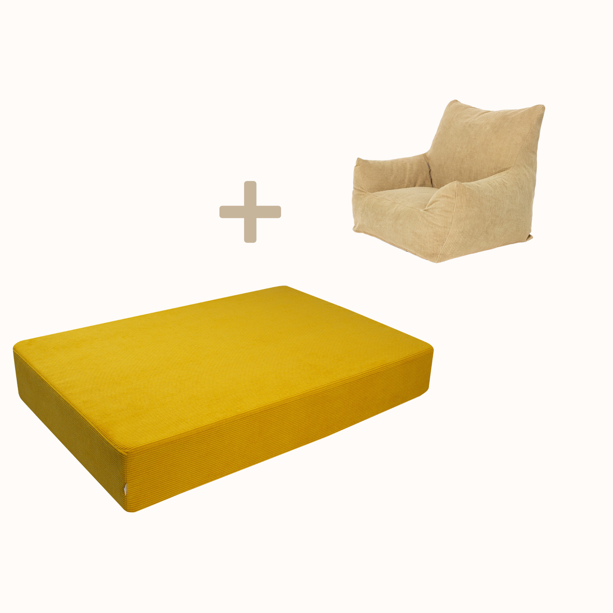 Bundle Hüpfpolster & Kindersessel Cord